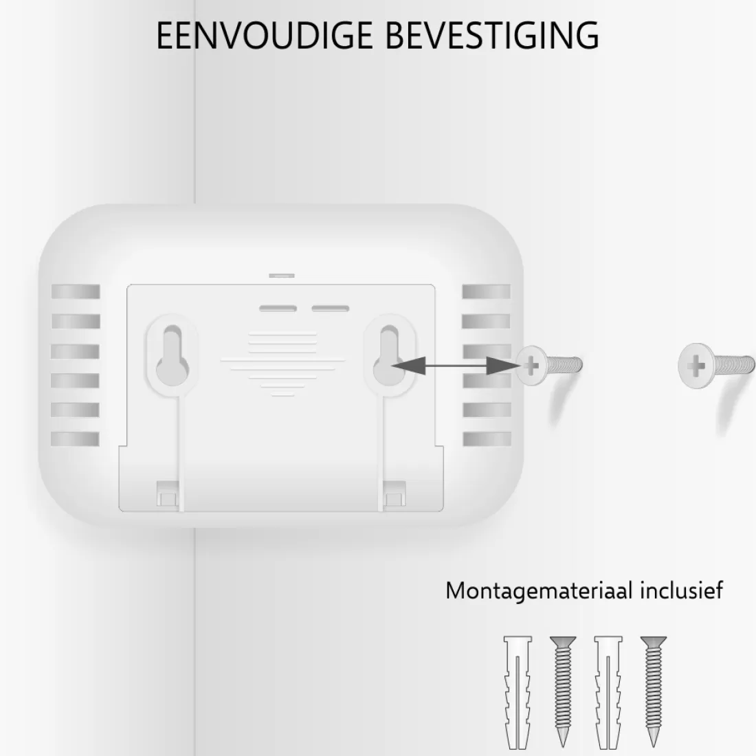Koolmonoxidemelders | Rookmelders*ELRO Brandpreventieset – 2X Rookmelders Met 5 Jaar Batterij En Magneet Montage + Koolmonoxidemelder Met 10 Jaar Sensor (Ff1840)