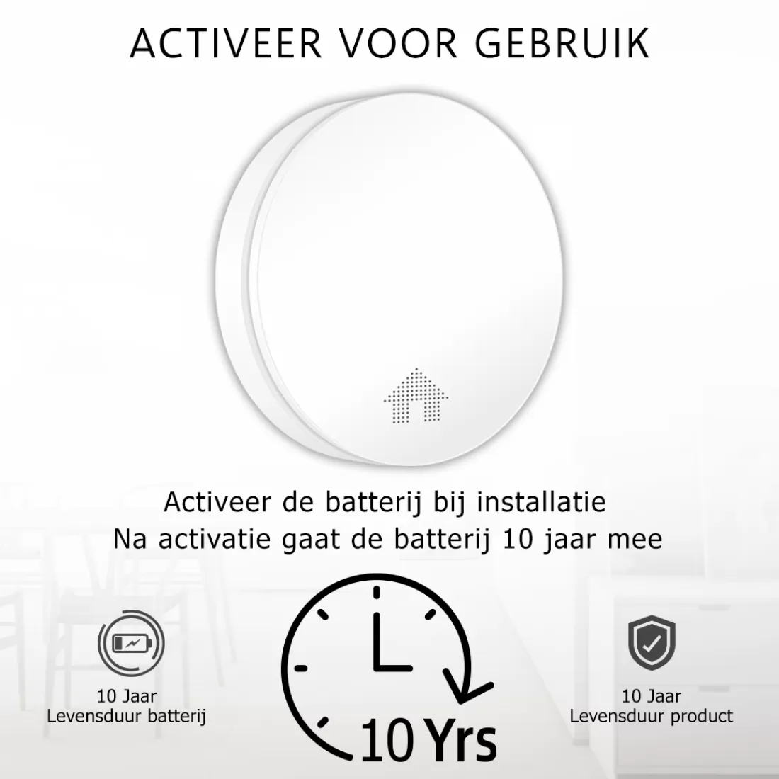 Koolmonoxidemelders | Rookmelders*ELRO Design Brandpreventieset - 2X Ultra Dunne Rookmelder & Ultra Dunne Koolmonoxidemelder Met 10 Jaar Batterij - Voldoet Aan Europese Norm En14604 En En50291 (Ff4610)