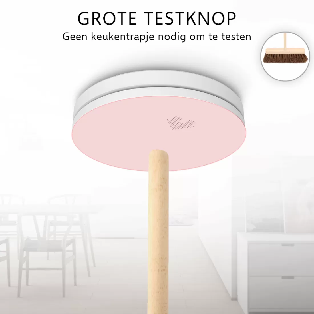 Koolmonoxidemelders | Rookmelders*ELRO Design Brandpreventieset - 2X Ultra Dunne Rookmelder & Ultra Dunne Koolmonoxidemelder Met 10 Jaar Batterij - Voldoet Aan Europese Norm En14604 En En50291 (Ff4610)