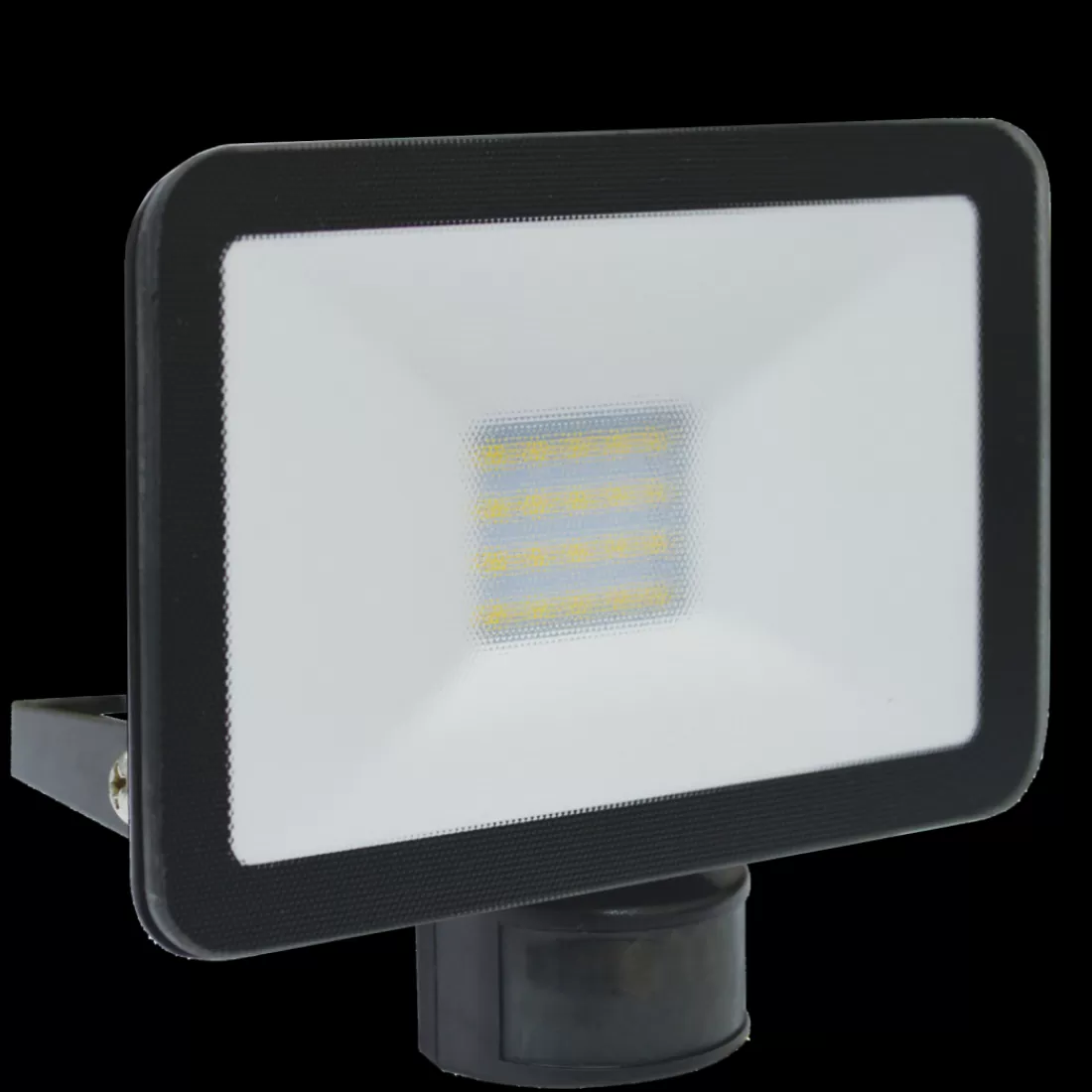 Floodlight | Buitenlamp led*ELRO Design Led Buitenlamp Met Bewegingsmelder 20W - Zwart (Lf5020P)