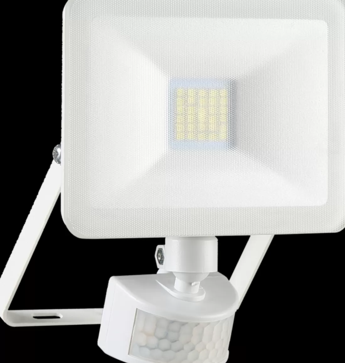 Floodlight*ELRO Design Led Buitenlamp Met Bewegingssensor - 10W – 800Lm – Ip54 Waterdicht - Wit (Lf60-10-P-W)