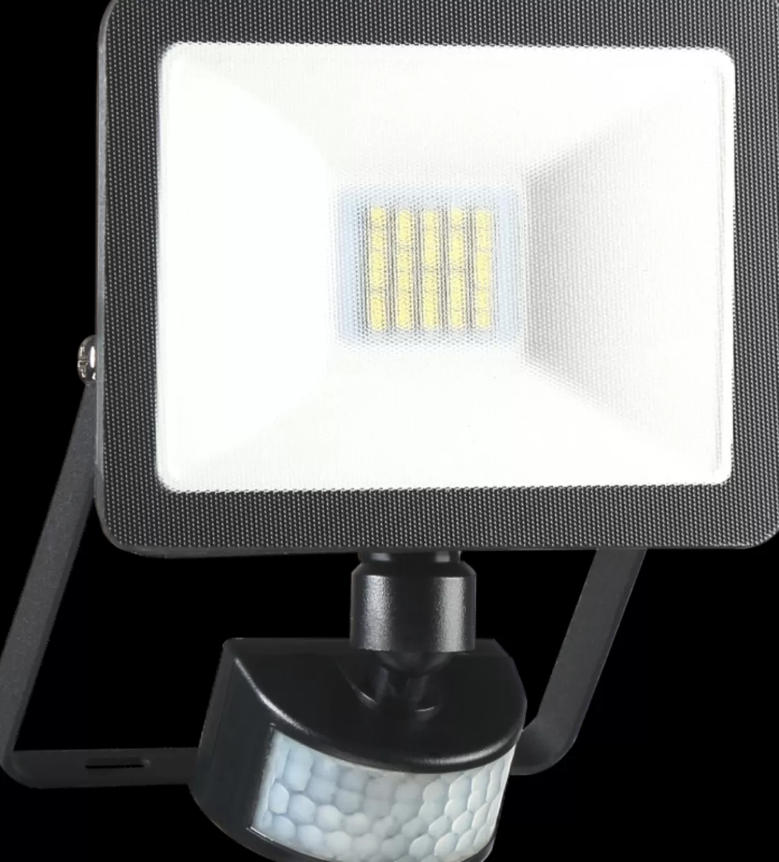 Floodlight*ELRO Design Led Buitenlamp Met Bewegingssensor - 10W – 800Lm – Ip54 Waterdicht - Zwart (Lf60-10-P-B)