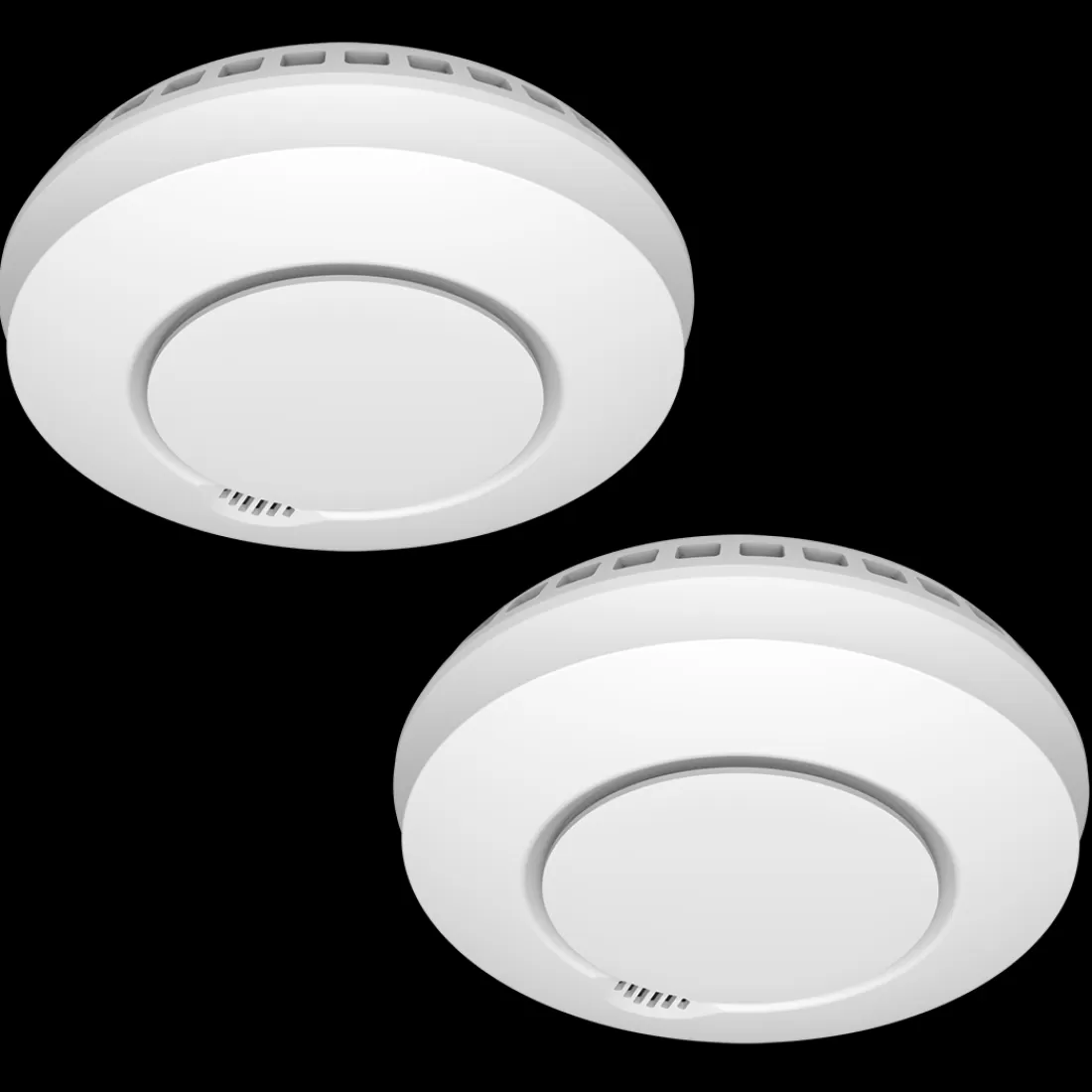 Slimme melders | Koppelbare rookmelders*ELRO Draadloos Koppelbare Rookmelders - Met Hittesensor - Voldoet Aan Europese Norm En14604 - 2 Pack (Fz5002R)