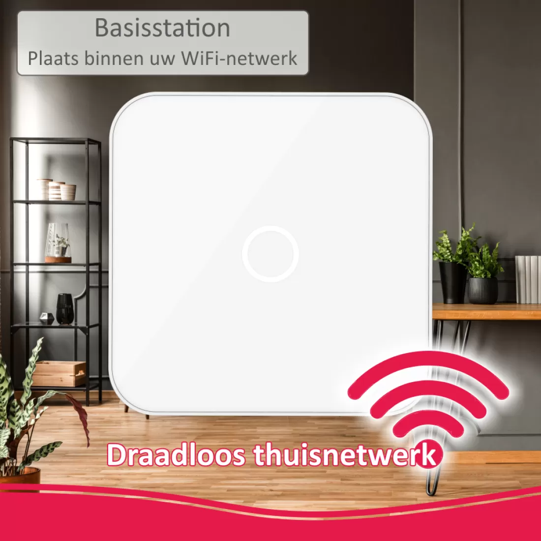 Alarmsysteem zonder meldkamer | Alarmsysteem Home+*ELRO As90S Home+ Slim Draadloos Alarmsysteem – Wifi – Gsm Functie – Als Beste Getest (As90S)