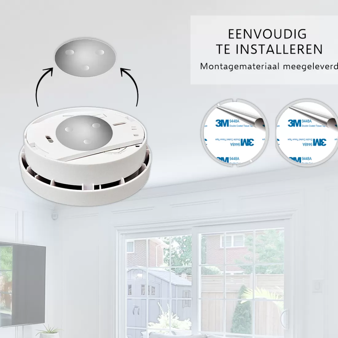 Rookmelders*ELRO Blue Line Cbfs25 Rookmelder 10 Jaar (Exclusief Bij Coolblue)