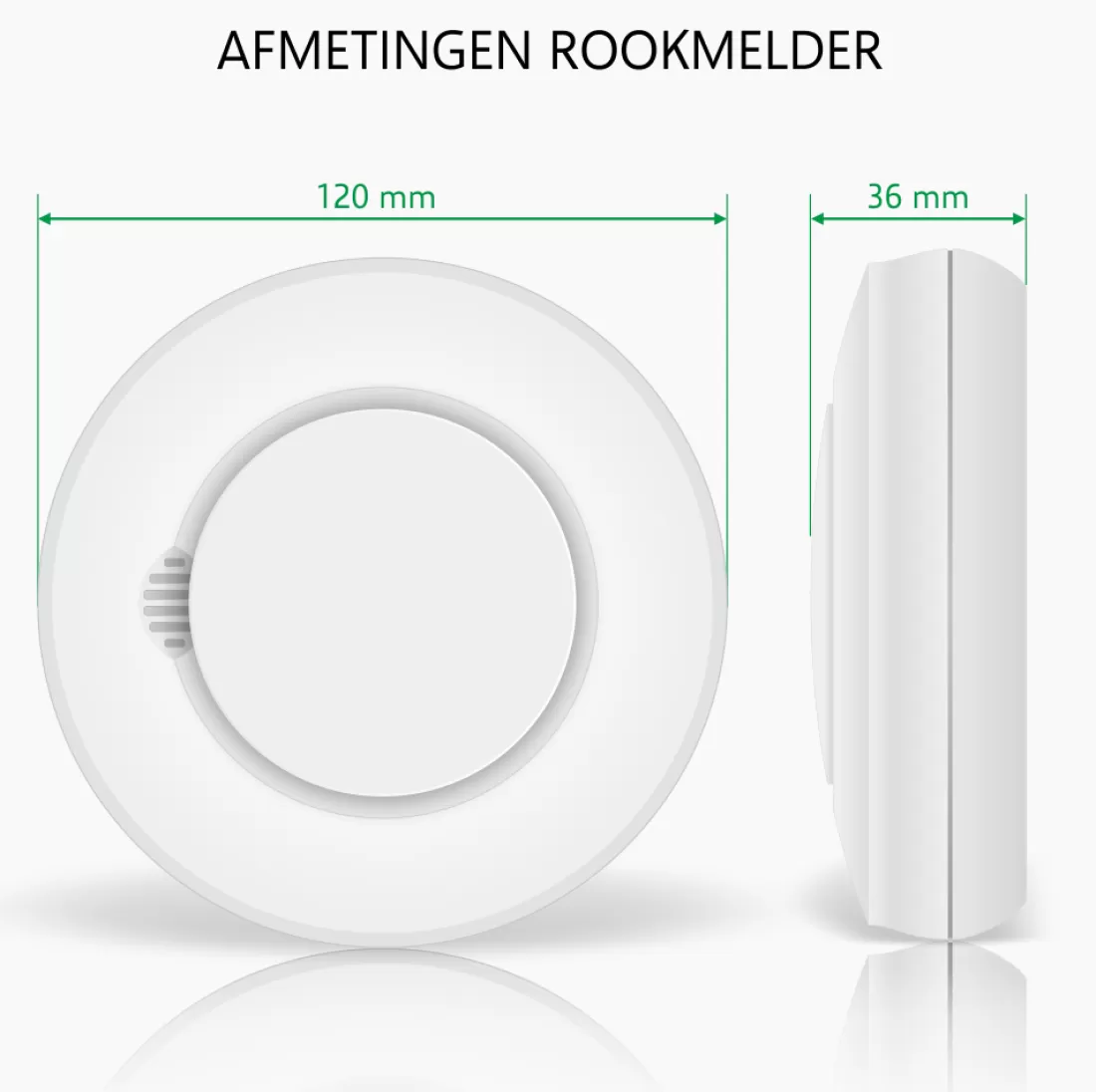 Koppelbare rookmelders | Rookmelders*ELRO Connects Rookmelder Kit - Complete Set Met K2 Connector En 3X Draadloos Koppelbare Rookmelder (Sf500S)