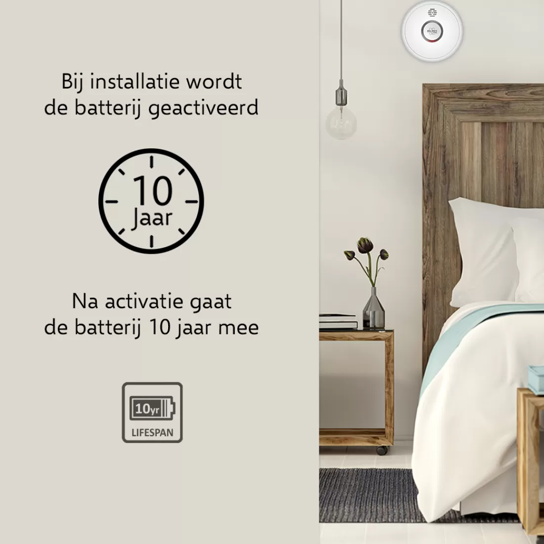 Rookmelders*ELRO Pro Design Rookmelder Met Automatische Zelftest En 10 Jaar Batterij - 6 Stuks (Ps4910)