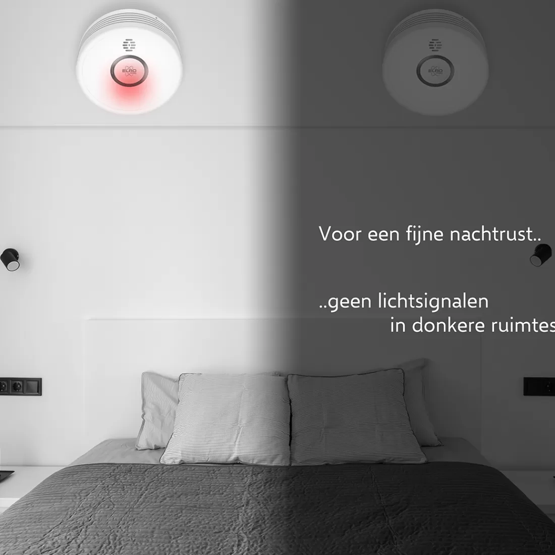 Rookmelders*ELRO Pro Design Rookmelder Met Automatische Zelftest En 10 Jaar Batterij - 6 Stuks (Ps4910)