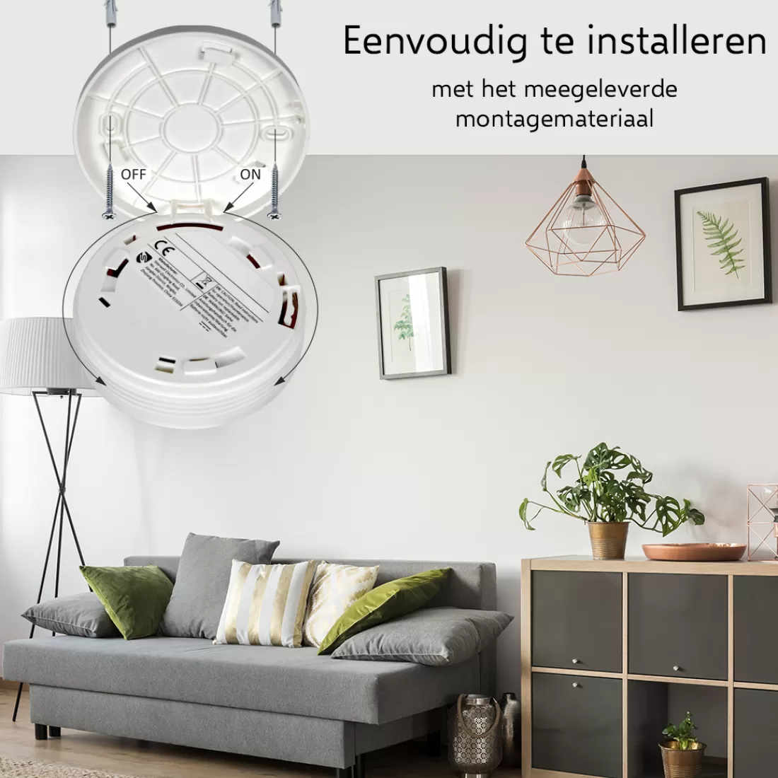 Rookmelders*ELRO Pro Design Rookmelder Met Automatische Zelftest En 10 Jaar Batterij - 6 Stuks (Ps4910)