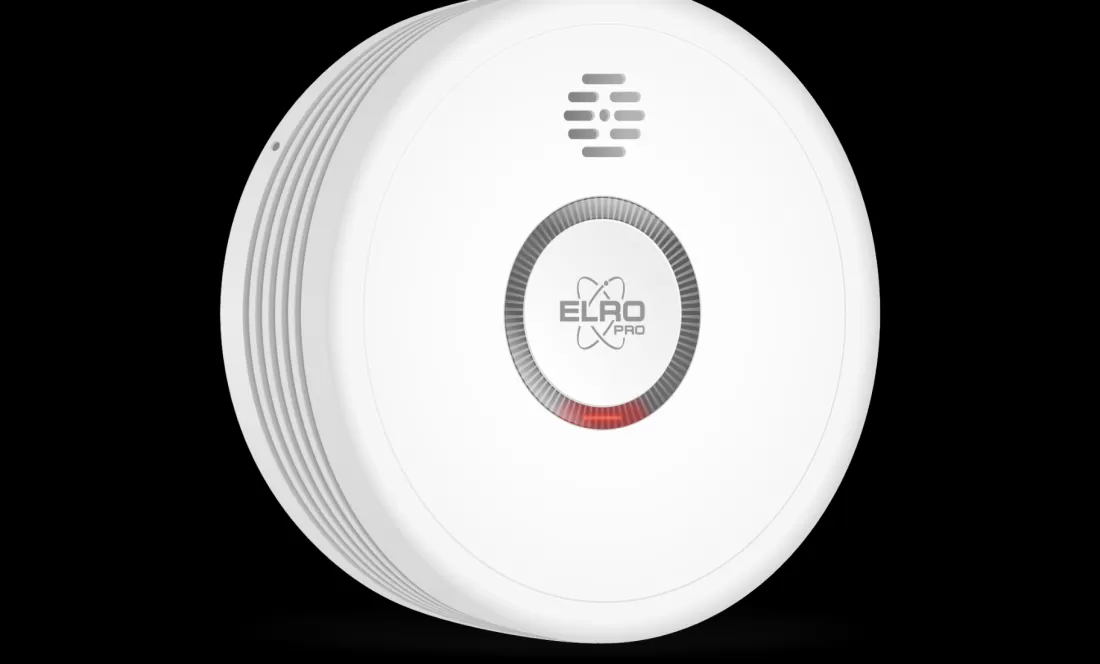 Rookmelders*ELRO Pro Design Rookmelder Met Automatische Zelftest En 10 Jaar Batterij (Ps4910)