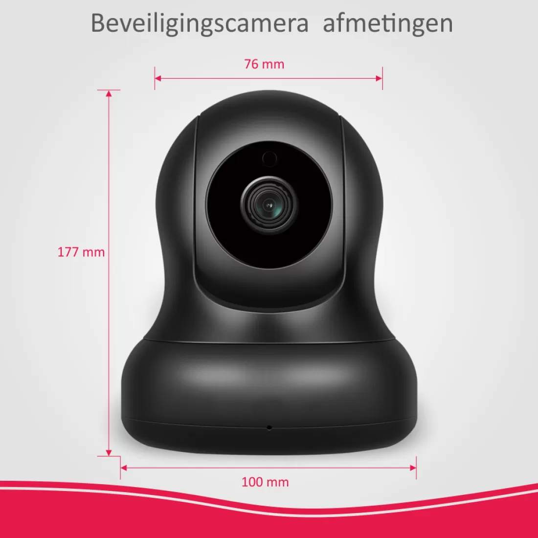 Accessoires alarmsystemen | Alarmsysteem Home+*ELRO Full Hd Pan/Tilt Beveiligingscamera Voor As90S Home+ Alarmsysteem (As90Ca)