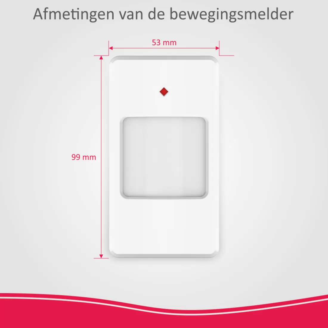 Accessoires alarmsystemen | Alarmsysteem Home+*ELRO Huisdieren Proof Bewegingsmelder Voor As90S Home+ Alarmsysteem (As90Pp)