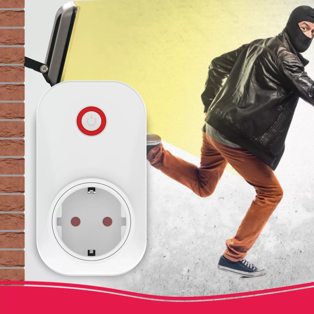 Accessoires alarmsystemen | Alarmsysteem Home+*ELRO Slimme Plug-In Schakelaar Voor As90S Home+ Alarmsysteem (As90Pl)