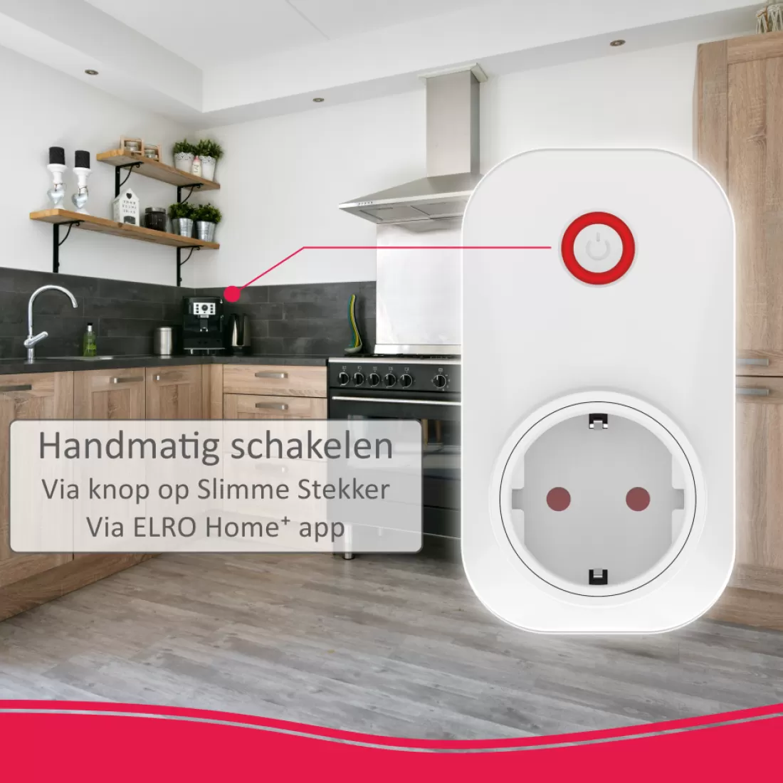 Accessoires alarmsystemen | Alarmsysteem Home+*ELRO Slimme Plug-In Schakelaar Voor As90S Home+ Alarmsysteem (As90Pl)