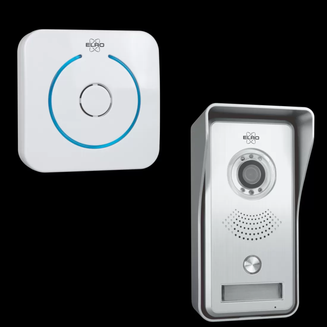 Video deur intercom | Deurintercom met camera*ELRO Wifi Ip Video Deurbel Met Applicatie En Draadloze Deurbel (Dvc040Ip)